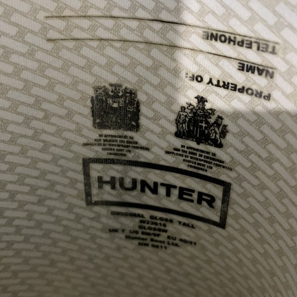 Hunter Tall Rain Boots - Picture 4 of 10